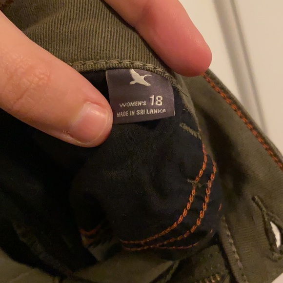 Eddie Bauer Elysian Skinny Twill Jeans in caper - Picture 6 of 7